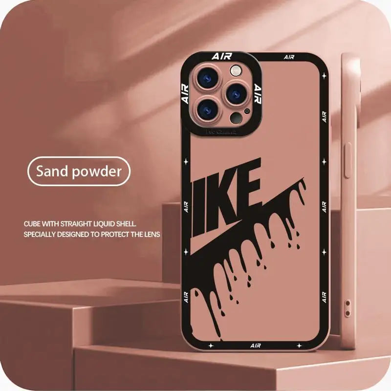 Luxury Slam Dunk Brand Phone Case For iPhone 15 Pro Max 14 Plus 13 12 11 Pro XS Max X XR 15 7 8 Plus Shockproof Protective Cover