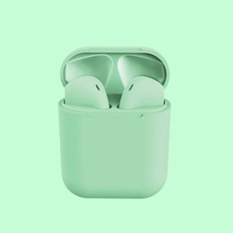 Wireless i7Mini2 TWS Bluetooth Earphones 5.0 Headphones Matte Macaron Earbuds Handsfree With Mic Charging Box Sports Headset i12