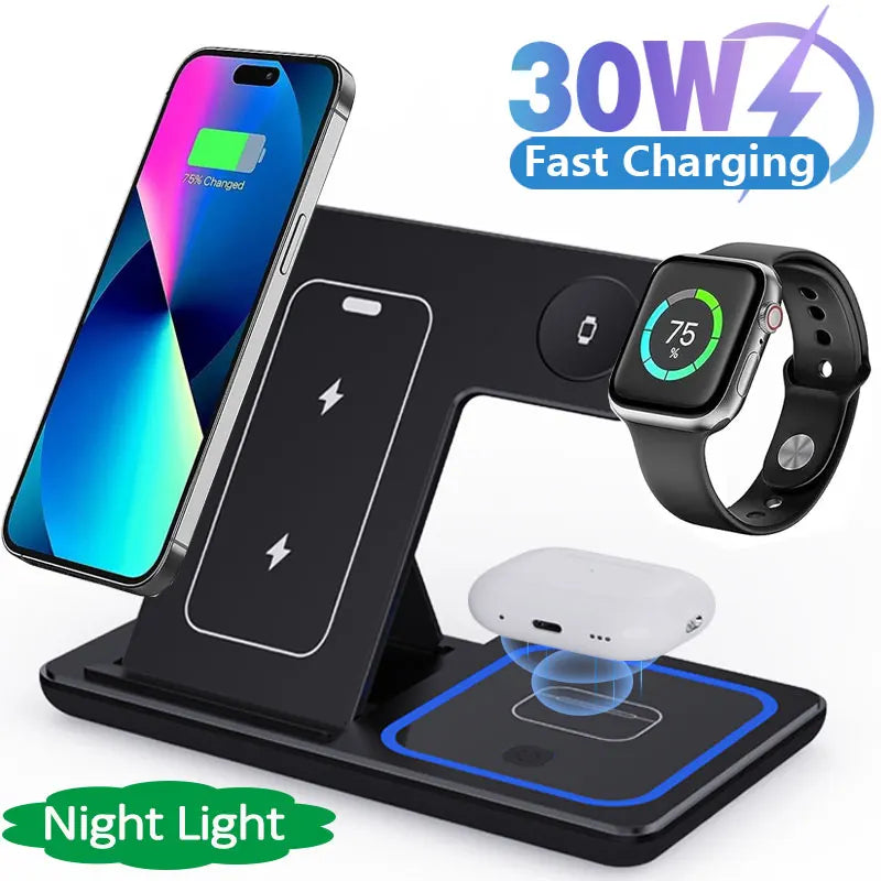 Foldable Wireless Charger for all mobile phones.