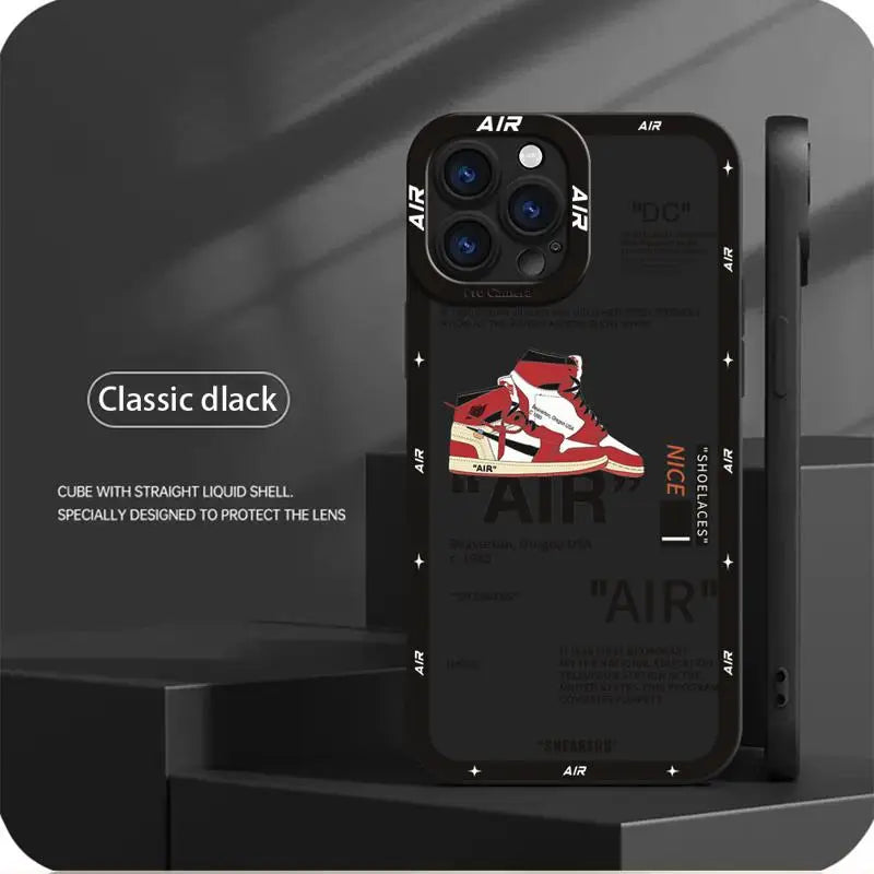 Luxury Slam Dunk Brand Phone Case For iPhone 15 Pro Max 14 Plus 13 12 11 Pro XS Max X XR 15 7 8 Plus Shockproof Protective Cover