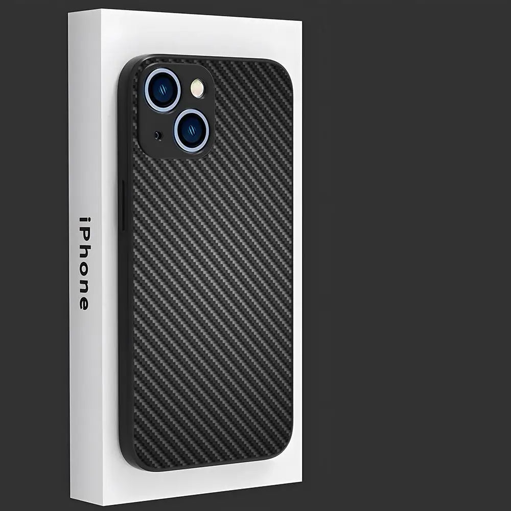 Carbon Fiber Soft iPhone Case