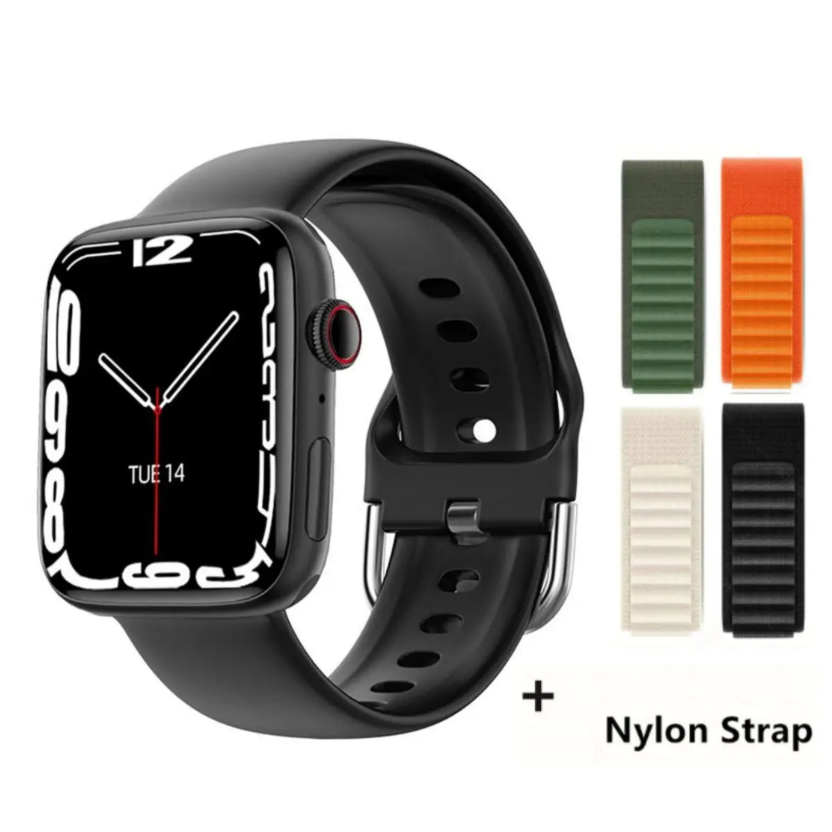 2025 NEW Smart Watch Wireless Charging Smartwatch Bluetooth Calls Men Women Watches Fitness Bracelet Custom Watch Face