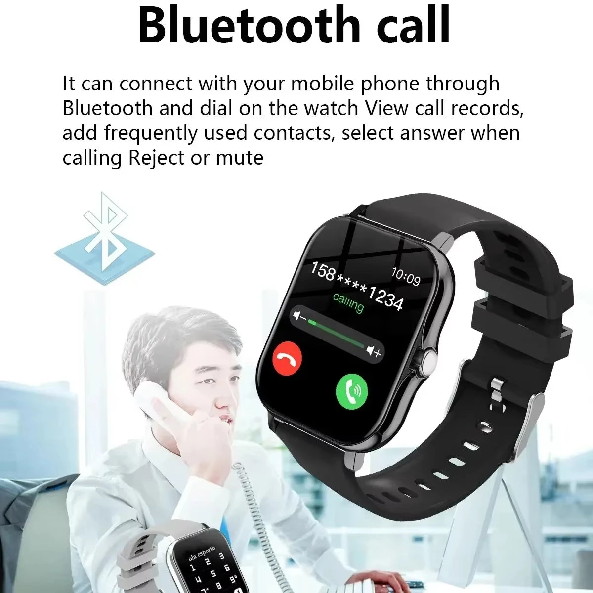 Xiaomi 2025 Selling New Smart Watch for Men Women Newest Sport SmartWatch Faces Bluetooth Call Sports Fitness Phones Android iOS