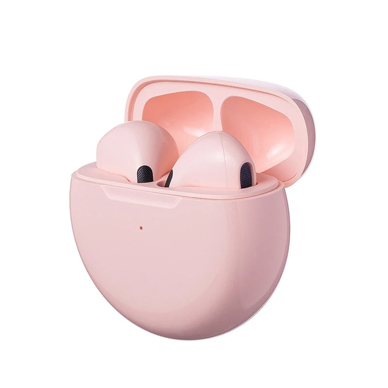 Original Air Pro 6 TWS Wireless Bluetooth Headset 5.3 Headphone Mini Earphone with Mic Charging Box for Xiaomi iPhone Earbuds