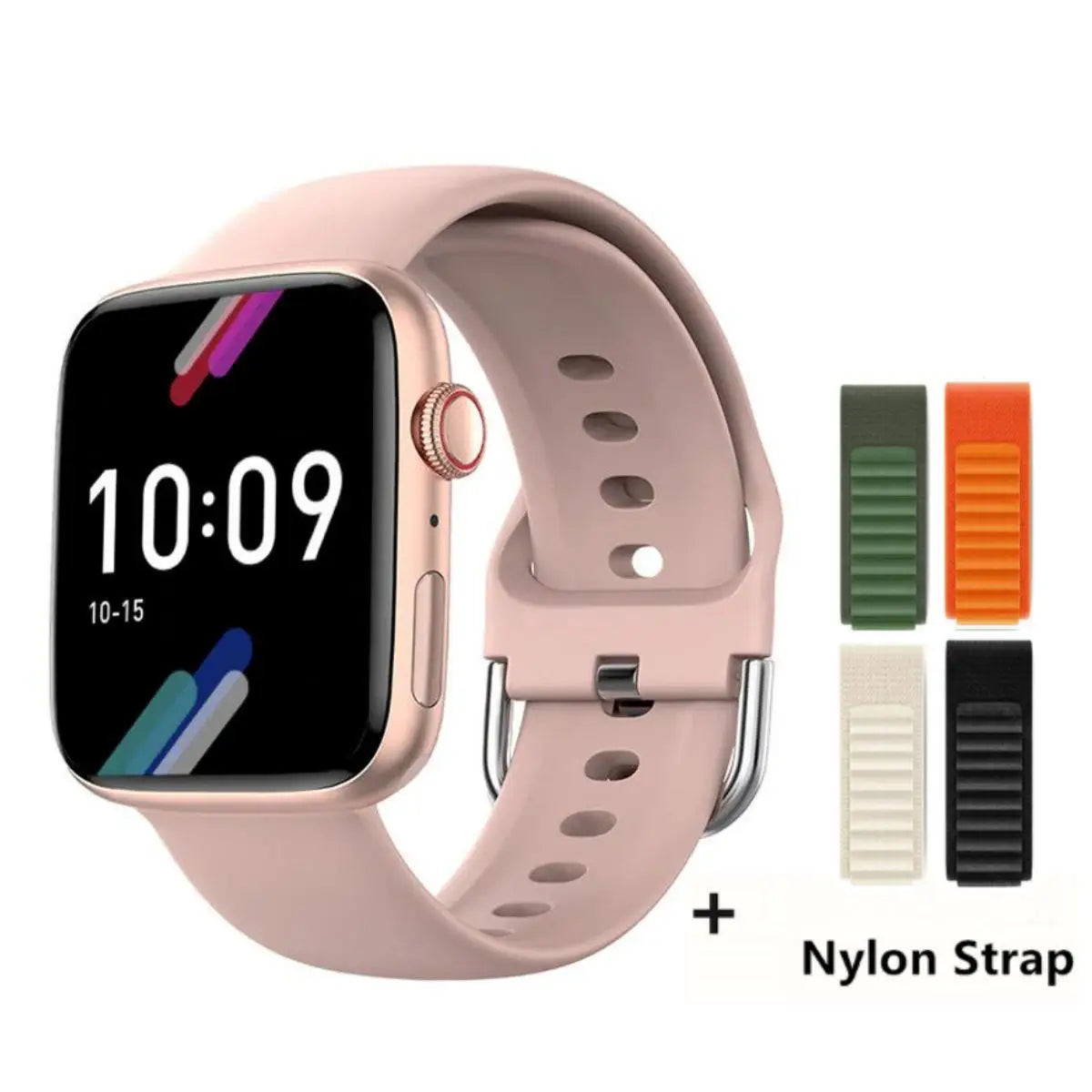 2025 NEW Smart Watch Wireless Charging Smartwatch Bluetooth Calls Men Women Watches Fitness Bracelet Custom Watch Face